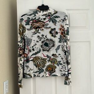Tory Burch zip back turtleneck size L great condition